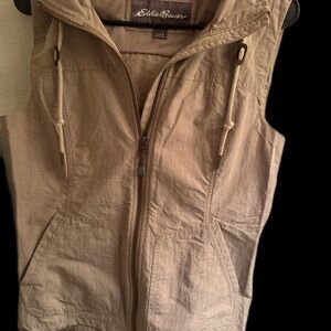 Eddie Bauer Beige Mesh Vest